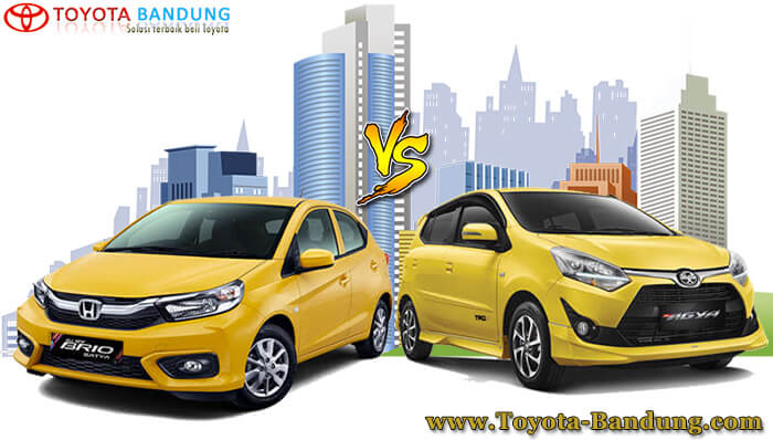 Komparasi Toyota Agya vs Honda Brio