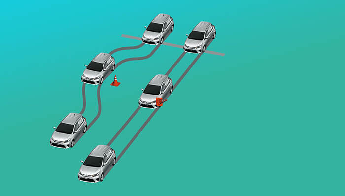 Anti-Lock Braking System (ABS) + Electronic Braking Distribution (EBD) + Brake Assist (BA)