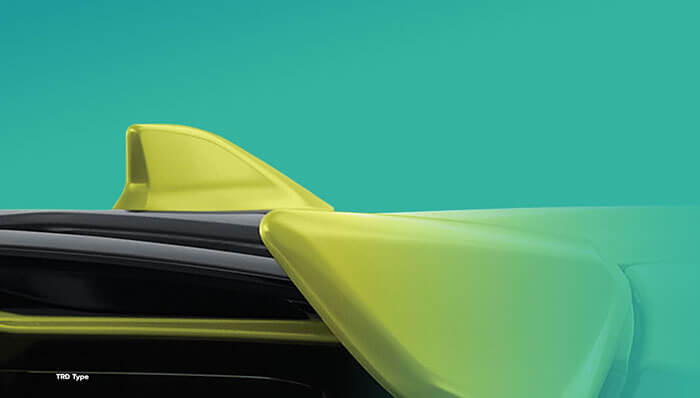 Dynamic Shark Fin Antenna