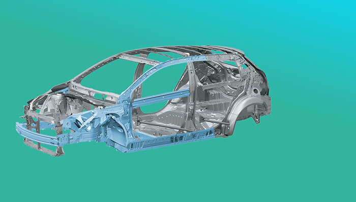 Energy Absorbing Body Structure & High Strength Body Frame