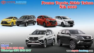 Promo Toyota Akhir Tahun Nik 2020