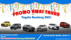 Promo Awal Tahun Toyota Bandung 2021