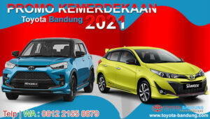 Promo Kemerdekaan Toyota Bandung Agustus 2021