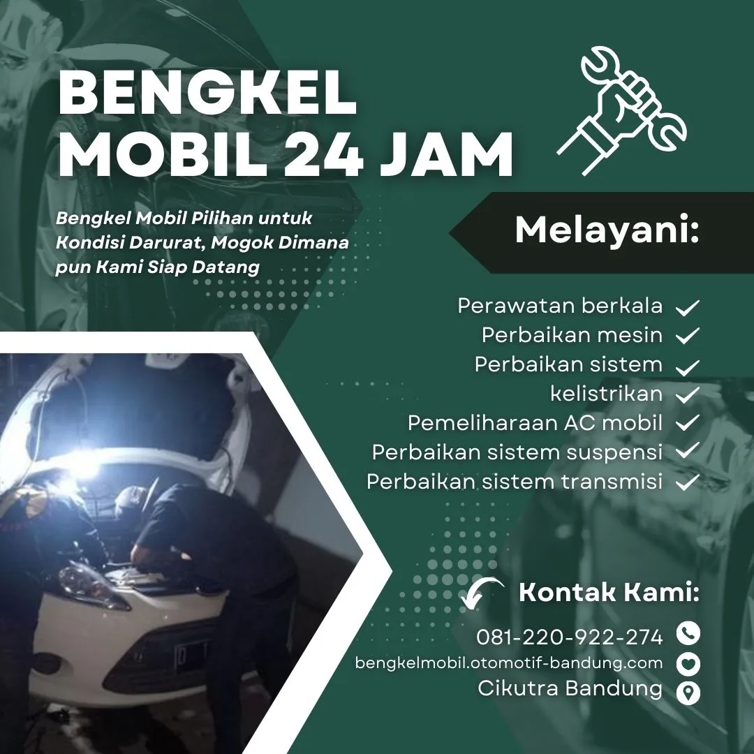 Bengkel Mobil Panggilan 24 Jam