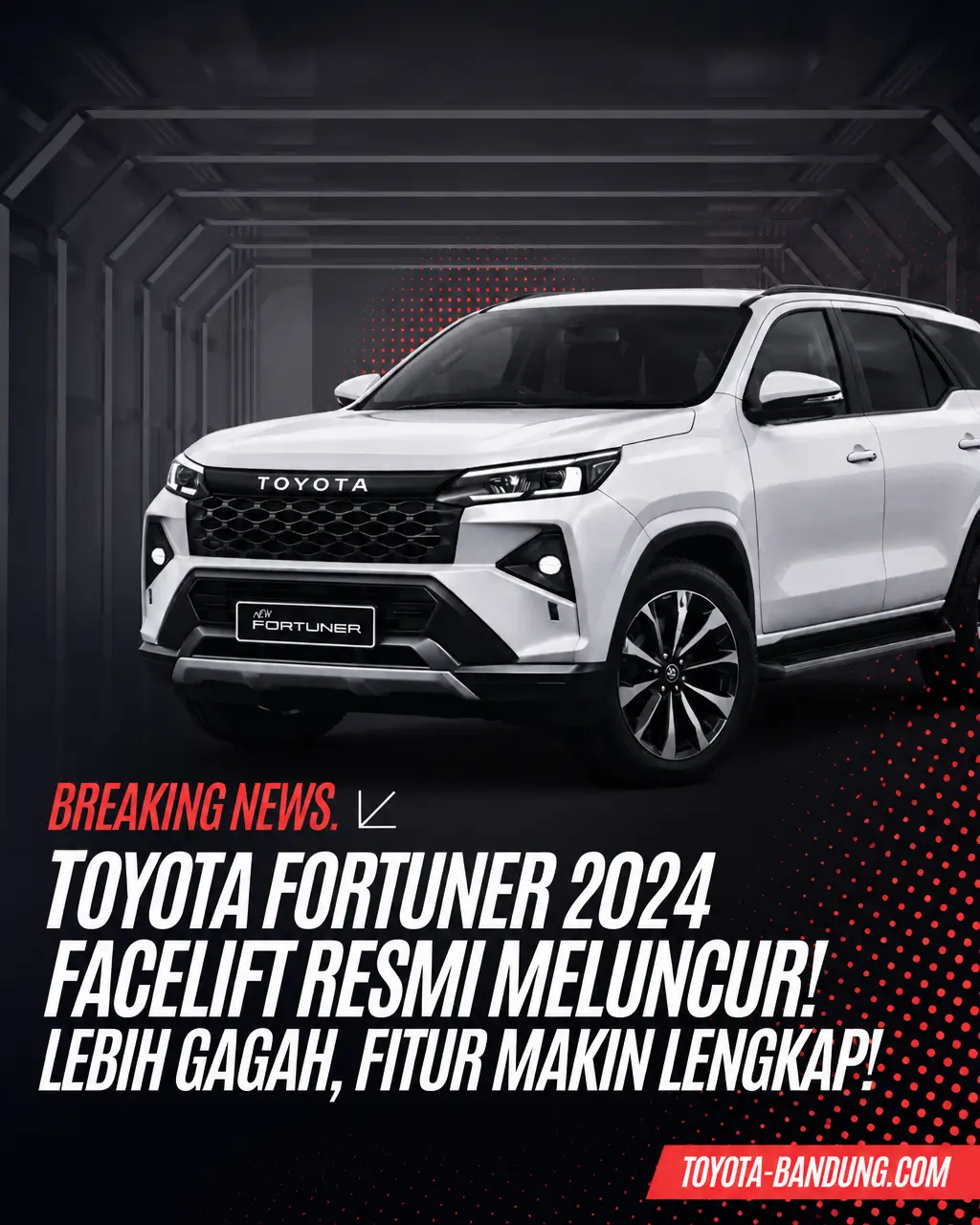 FORTUNER HYBRID SEGERA DEBUT